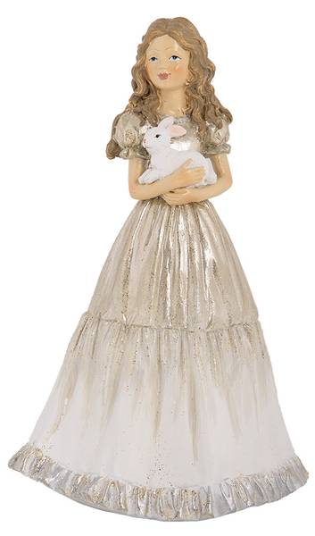 Mädchen Xmas&Ael Beige - Kunststoff - 11 x 22 x 14 cm