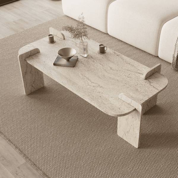Couchtisch RIVE Beige