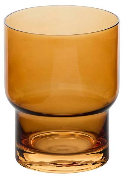 Tasse ELLA 6er-Set Gelb - Glas - 8 x 10 x 8 cm
