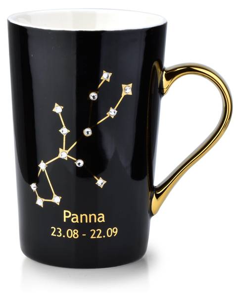 Becher ZODIAK Glas Grau