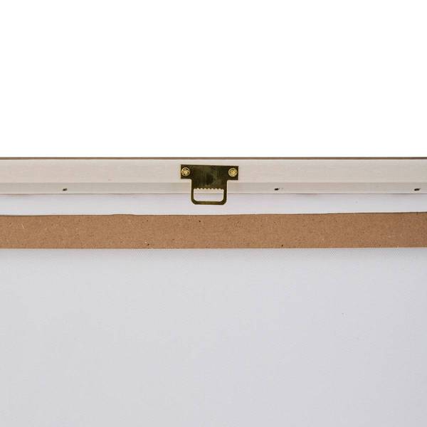 gerahmte bedruckte Leinwand RAFI Grün - Holzwerkstoff - 3 x 70 x 50 cm