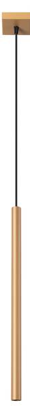 Pendelleuchten Pastelo LED 3000K Gold - Stahl - 4 x 120 x 4 cm