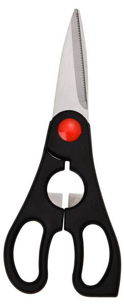 Messer und Scheren Q4802 6er Set Silber - Metall - 20 x 20 x 17 cm