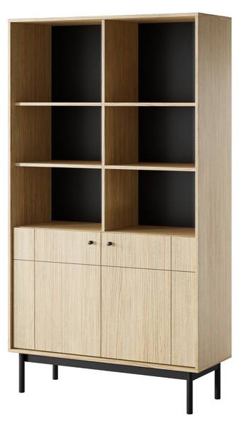 Bücherregal JAPANDIES Braun - Melamin - 104 x 185 x 39 cm