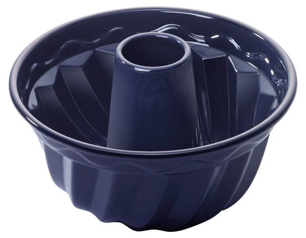 Dr. Oetker Gugelhupfform Ø 18 cm EMAILLE Blau - Metall - 20 x 22 x 12 cm