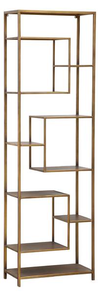 Schrank DUANA Gold - Metall - 30 x 195 x 60 cm