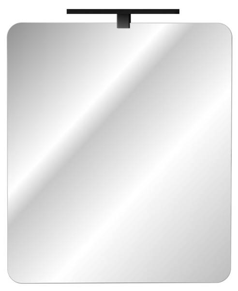 Badspiegel MIRROR-56-1 Schwarz - Breite: 60 cm