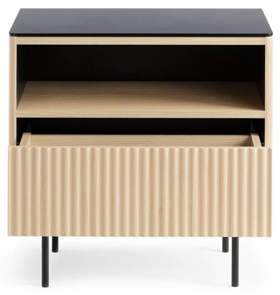 Nachttisch Sintra Braun - Holzwerkstoff - 39 x 57 x 39 cm