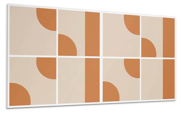 Klebepaneele Formen Gefüge 100 x 50 cm