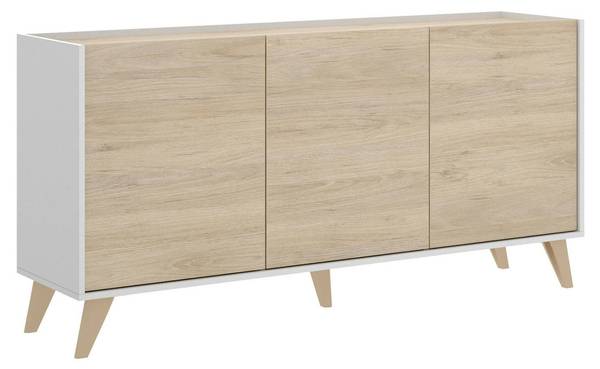 Kommode Afrodite Braun - Holzwerkstoff - 43 x 75 x 155 cm