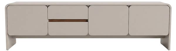 TV-Board DYSARA Beige - Holz teilmassiv - 180 x 51 x 39 cm