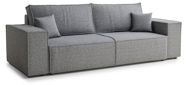 Sofa mit Schlaffunktion Milos Grau