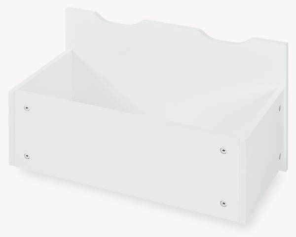 Bibliothèque pour enfant Sirlstalo Blanc - Bois manufacturé - 63 x 70 x 30 cm