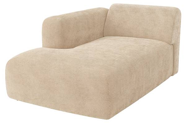 Modulierbares Sofa POGNI Beige - 163 x 366 cm