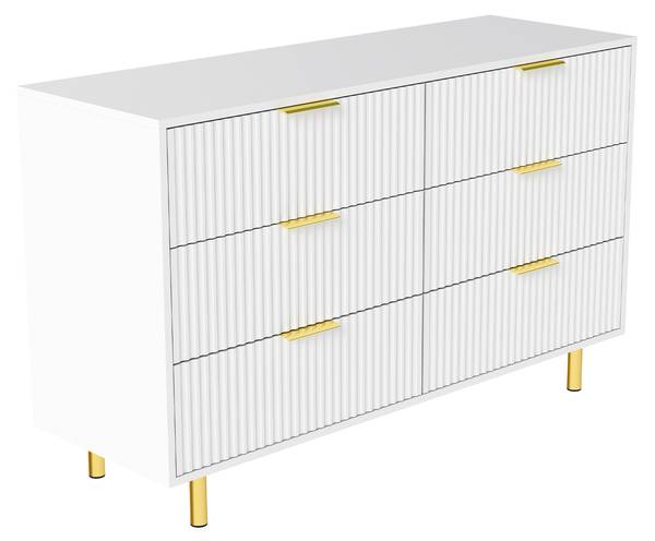 Sideboards FocusIv Weiß - Holzwerkstoff - 120 x 72 x 40 cm