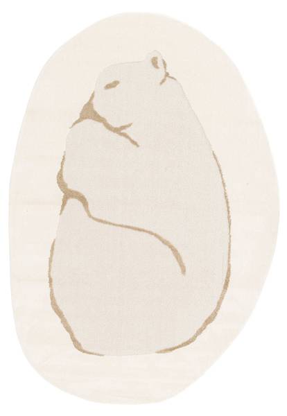 Kinderteppich ORSO Beige - Textil - 160 x 229 x 160 cm
