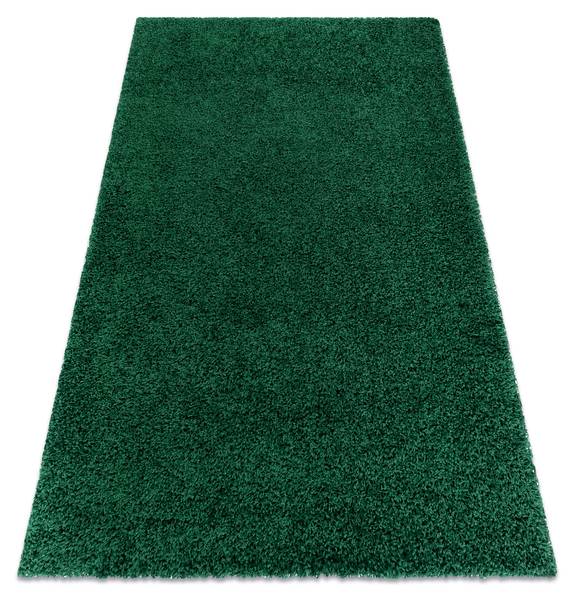 Teppich Soffi Shaggy 5cm Flaschengrün 200 x 290 cm