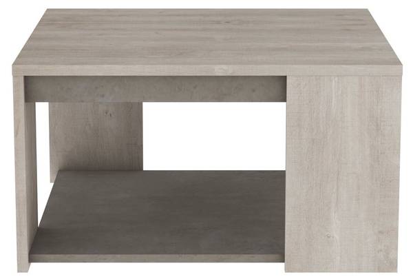 Couchtisch ANTIBES Braun - Grau - Holzwerkstoff - 80 x 45 x 80 cm