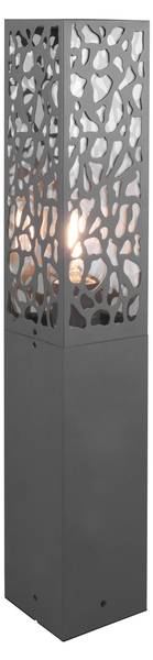 Mastleuchte COOPER Grau - Metall - 10 x 60 x 10 cm