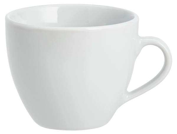 Kaffeetasse KATARINA Weiß - Keramik - 9 x 7 x 9 cm