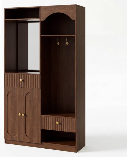 Compacte Garderobe Eos Ⅰ walnoot