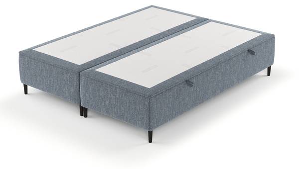 Polsterbett Tate Blau - Liegefläche Breite: 160 cm