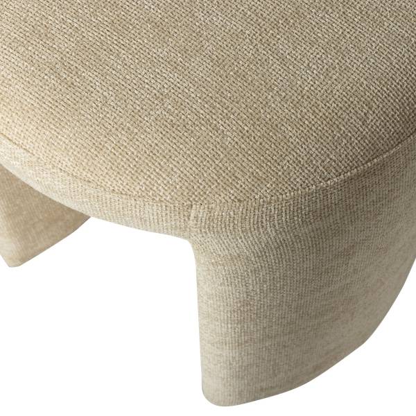Hocker Charlie Beige - Hellbeige