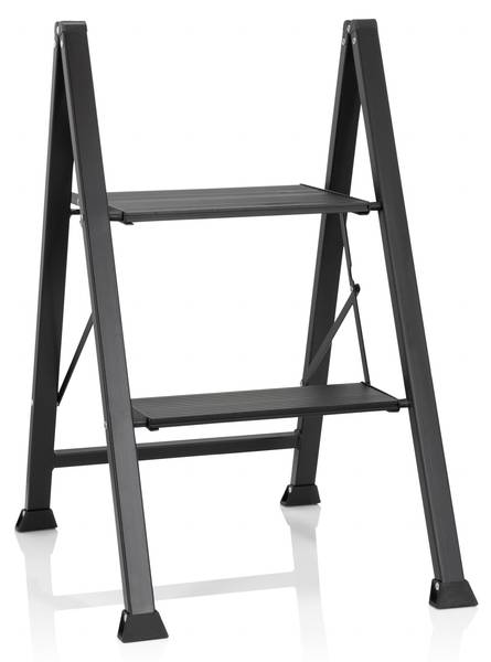 Klappleiter SOLID W5 Schwarz - Aluminium - 5 x 72 x 42 cm