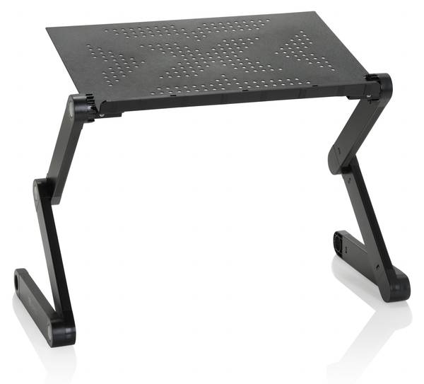 Schreibtischaufsatz VM-SA II Schwarz - Aluminium - 25 x 48 x 53 cm