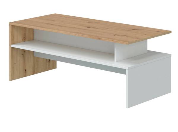 Wohnzimmertisch Bartolomea Braun - Holzwerkstoff - 108 x 43 x 50 cm