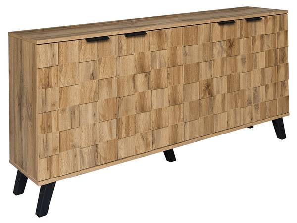 Sideboard Ocaers Braun - Holzwerkstoff - 36 x 78 x 161 cm