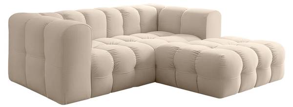 Ecksofa SOLVIE Beige - 239 x 193 cm