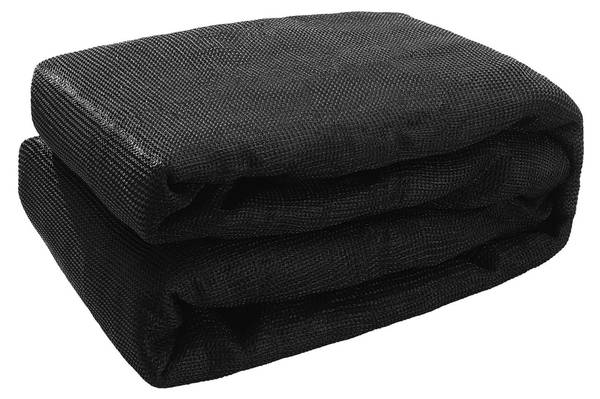 Trampolin Sicherheitsnetz HomeBounce Schwarz - Kunststoff - 305 x 180 x 305 cm