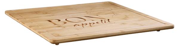 Schneidebrett Bon Appetit Braun - Bambus - 56 x 2 x 50 cm