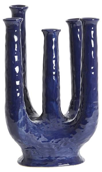 Topf LEONJO Blau - Keramik - 18 x 36 x 24 cm