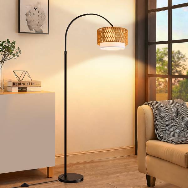 Stehlampe KSJC Dimmbar Schwarz