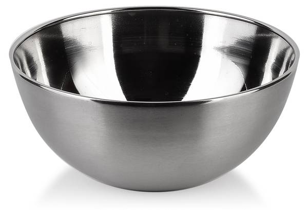 Schale BASIC KICTHEN Silber - Metall - 13 x 6 x 6 cm