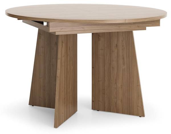 Eettafel AURENA bruin - plaatmateriaal op houtbasis - 160 x 76 x 120 cm