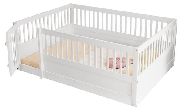 Kinderbed SafeWoody wit