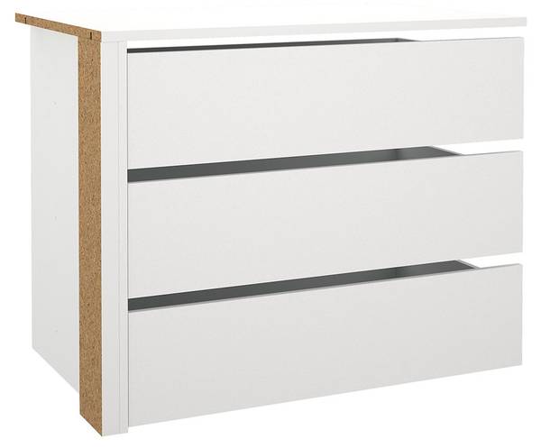 Schubladeneinsatz Catania Weiß - Holzwerkstoff - 70 x 87 x 55 cm