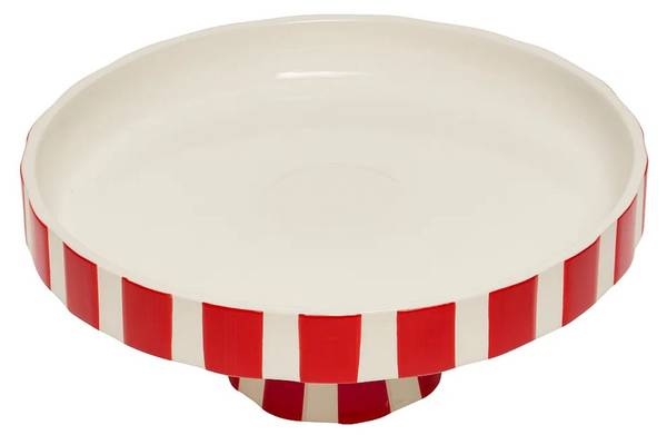 Präsentationsplatte Rot - Stein - 27 x 11 x 27 cm