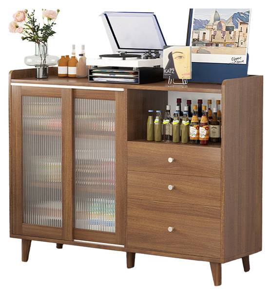 Schrank csdcfsdf-SZ120 Braun - Holzwerkstoff - 36 x 92 x 120 cm