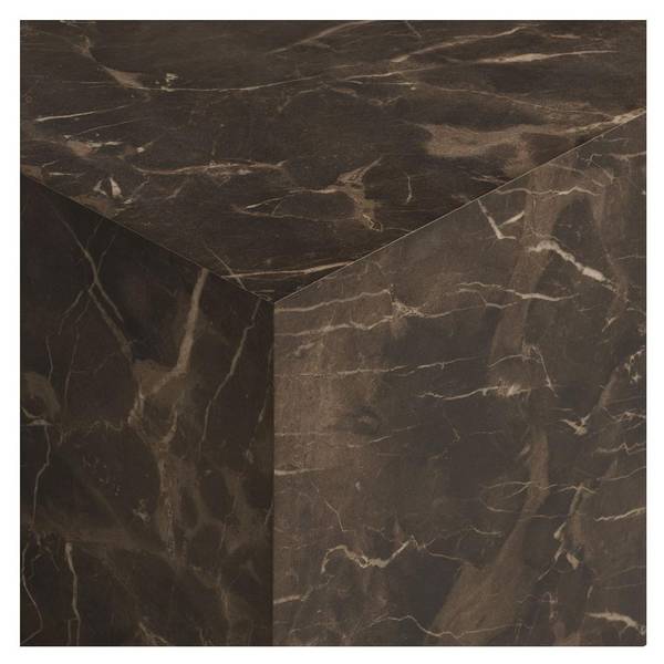 Couchtisch Nuuk Braun - Holz teilmassiv - 80 x 40 x 60 cm
