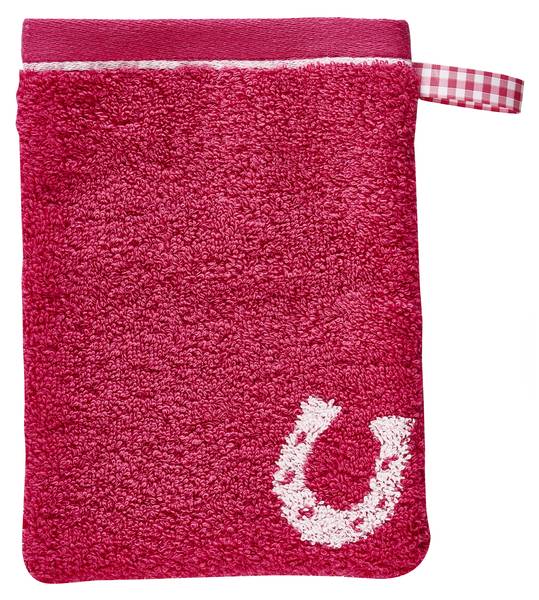 Sparset Pferdefreunde 5-tlg. Pink - Baumwollstoff - 70 x 1 x 130 cm