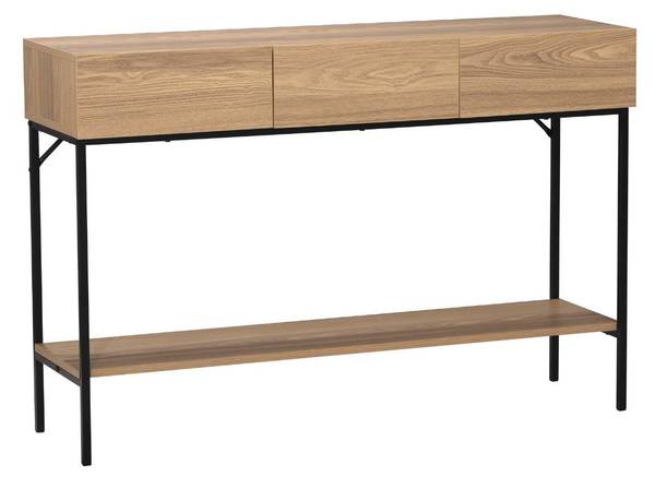 Console TESSA Marron - Bois manufacturé - 35 x 81 x 120 cm