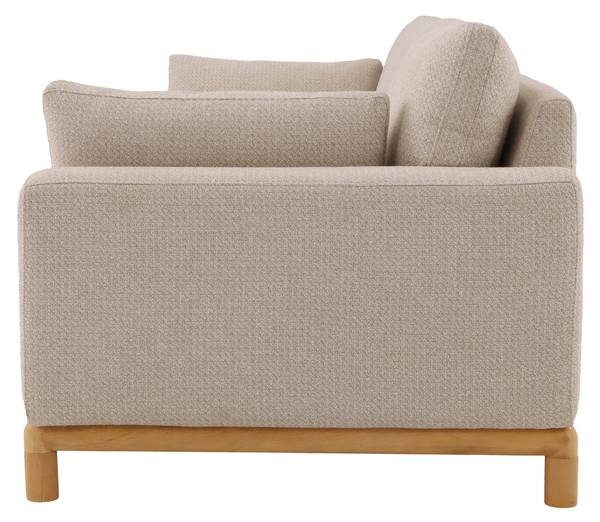 Sofa Celeste Beige - Eiche - 250 x 87 x 102 cm