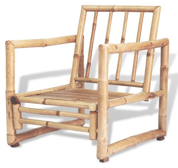 Tuinset 3012872 set van 4 wit - polyester - 50 x 45 x 90 cm