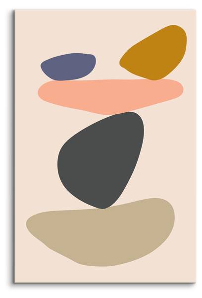 Leinwandbild Felsen 40 x 60 x 60 cm