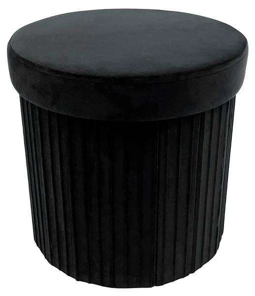 Sitzhocker ÉLAN Schwarz