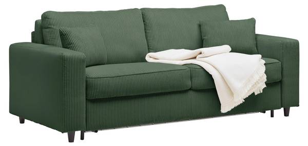 Schlafsofa AGNETA Dunkelgrün